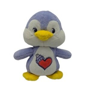 Care Bear Cousins Cozy Heart Penguin 9" Plush - Play Along - 2004 Vintage‎